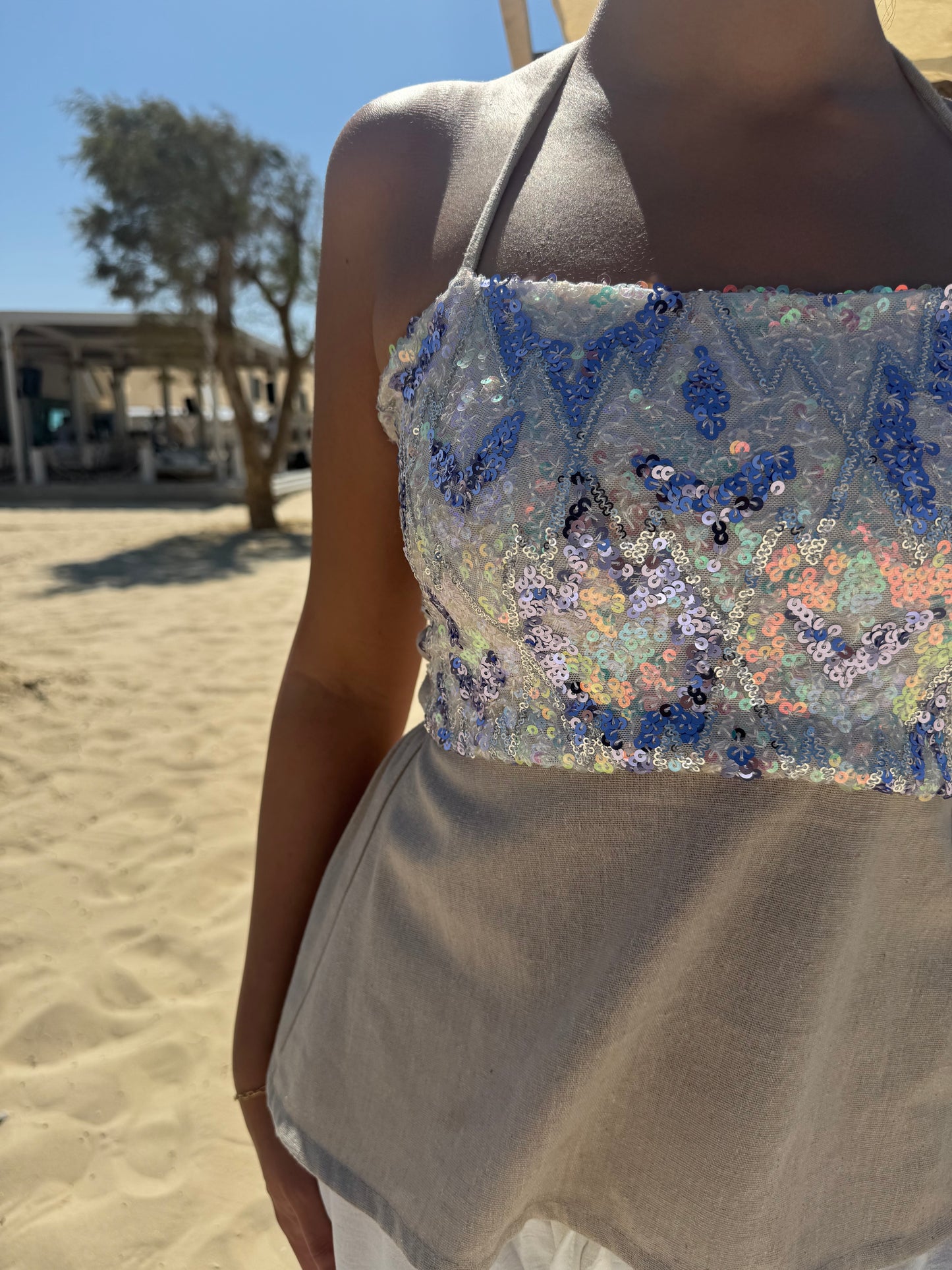 Sequin Sands Top
